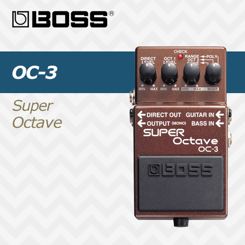 보스 슈퍼 옥타브 OC-3 / BOSS Super Octave OC3/ 옥타브 페달 이펙터