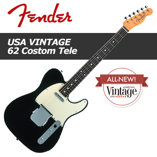 Fender American Vintage &#039;62 Custom Telecaster / 펜더 아메리칸 빈티지 &#039;62 커스텀 텔레캐스터 / 일렉기타