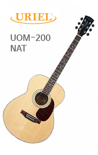 유리엘 UOM-200 / UOM200 / 여성용 입문용 추천 어쿠스틱 통기타 [빠른배송]