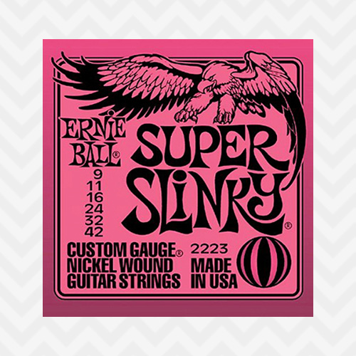 어니볼 NWE Super Slinky 009-042 / 2223 / ErnieBall Nickel Wound Electric / 일렉기타줄 / 일렉기타스트링