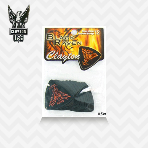 클래이튼 Black Raven Round Triangle 12Pack / Clayton Black Raven Round Triangle 12Pack / 라운드 트라이앵글 0.8mm / 1.0mm / 1.26mm