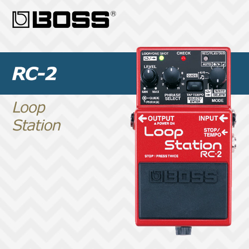 보스 루프 스테이션 RC-2 / BOSS Loop Station RC2/ 루프머쉰 페달 이펙터