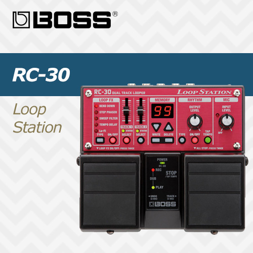 보스 루프 스테이션 RC-30 / BOSS Loop Station RC30/ 루프머쉰 페달 이펙터 