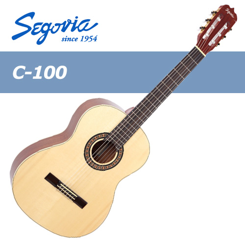 세고비아 C-100  Segovia  C100 / 입문용 추천 / 탑솔리드 클래식 기타