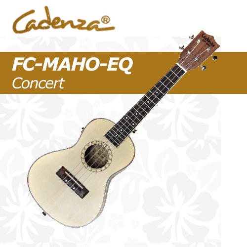 카덴자 FC-MAHO-EQ / Cadenza FC MAHO EQ / 탑솔리드 EQ 장착 콘서트 우쿨렐레 / 우클렐레 우크렐레
