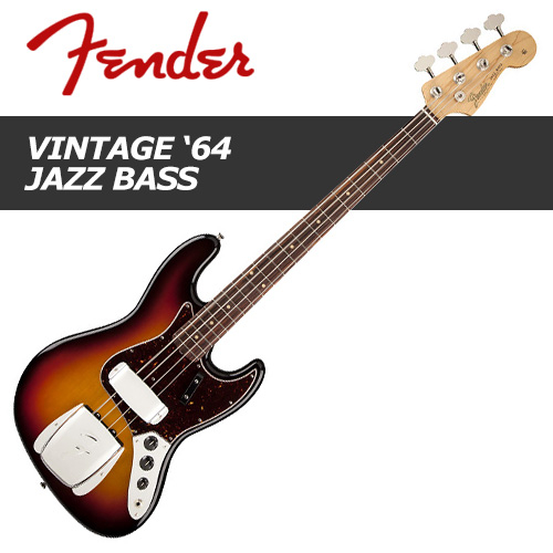 Fender USA New Vintage &#039;64 Jazz Bass / 펜더 American 재즈 베이스기타 / 미국생산