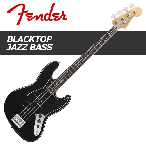 펜더 멕시코 Blacktop Jazz Bass / Fender Mexico 블랙탑 재즈 베이스기타 / 멕시코생산