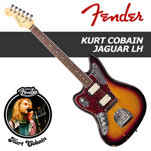 Fender Kurt Cobain Jaguar LH / 펜더 커트 코베인 아티스트 시그네쳐 / 펜더 왼손잡이용 재규어 일렉기타 / 멕시코생산