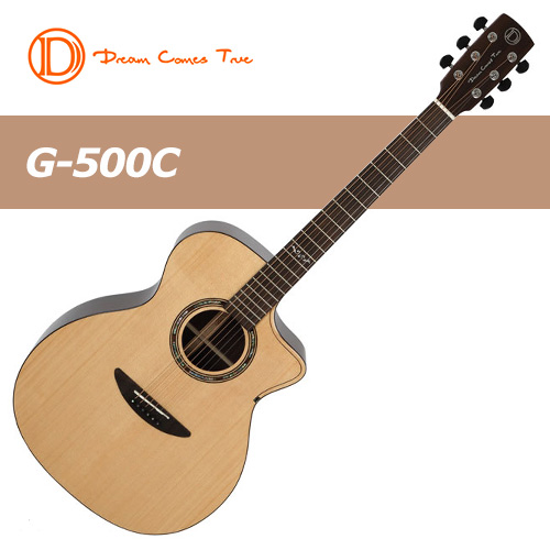 DCT GALAXY G-500C / DCT G500C / 유광(NAT) / 탑백 솔리드 어쿠스틱 통기타
