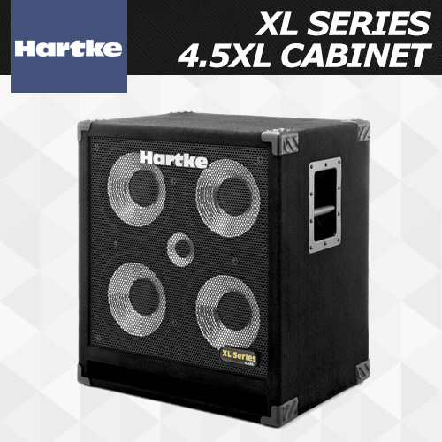 하케 4.5XL / Hartke 4.5-XL Bass Cabinet 베이스 캐비넷 / 400 와트 / 하케 베이스 기타 앰프 캐비닛