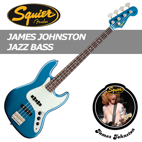 스콰이어 J.J Jazz / Squier James Johnston Jazz Bass / 제임스 존스톤 재즈 베이스