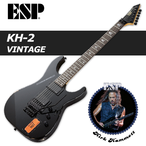 ESP KH-2 VINTAGE 커크해밋 시그네쳐 / 이에스피 KH-2 빈티지 레릭 / ESP 일렉기타 메탈리카 커크해밋 시그네쳐