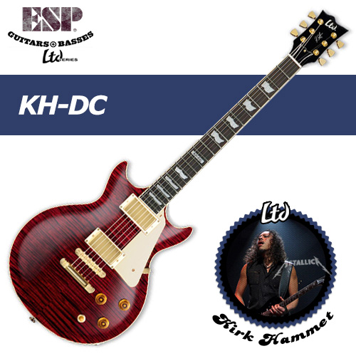 LTD KH-DC Kirk Hammett,엘티디 KHDC,ltd 일렉기타,메탈리카 커크해밋 시그네쳐 모델,국내생산,Kirk Hammett,metallica