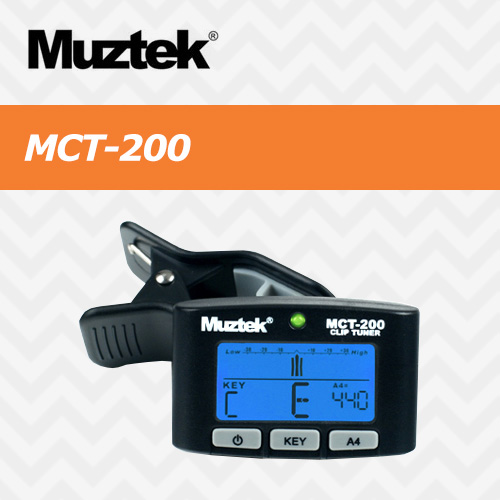 뮤즈텍 MCT-200 / Muztek MCT200 / 클립 튜너