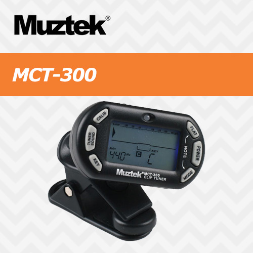 뮤즈텍 MCT-300 / Muztek MCT300 / 클립 튜너