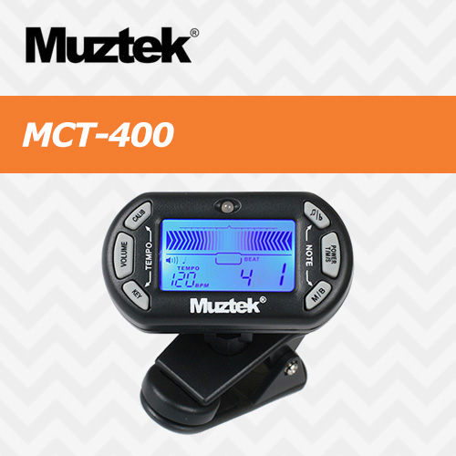 뮤즈텍 MCT-400 / Muztek MCT400 / 클립 메트로 튜너