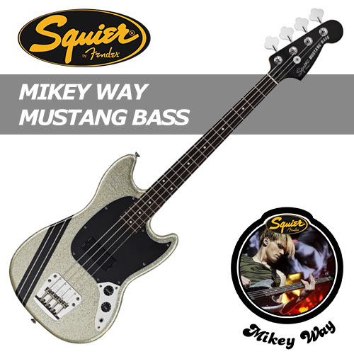 스콰이어 Mikey Way Mustang / Squier 마이키 웨이 머스탱 베이스