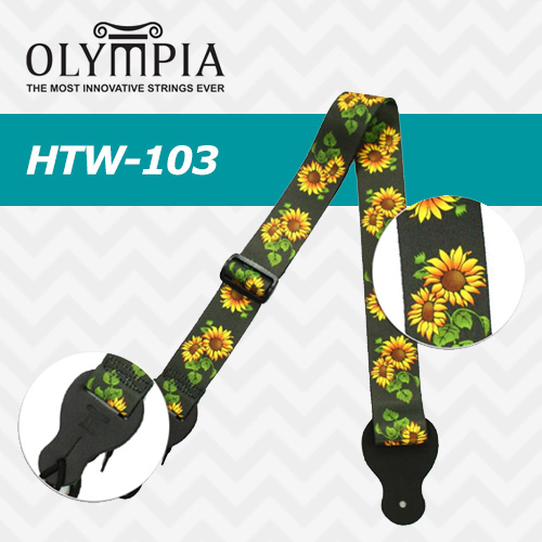 올림피아 HTW-103 / Olympia HTW103 / 기타 베이스 스트랩 / 멜빵 