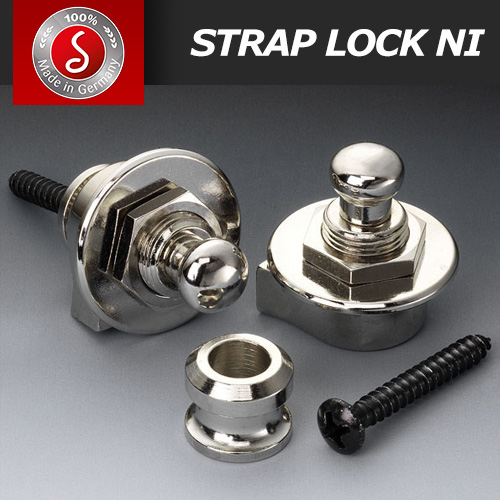 쉘러 스트랩락 NI / Schaller Securty Lock Nickel / STRAP LOCK NI / 니켈