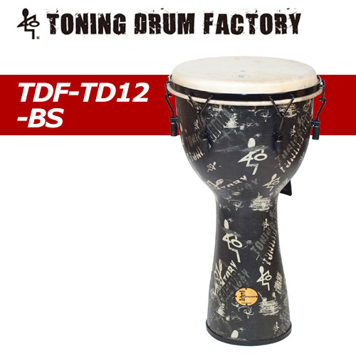 토닝 TDF-TD12-BS / Toning TDFTD12BS / 12인치 / 강화유리 / 젬베 / 타악기 / Djembe