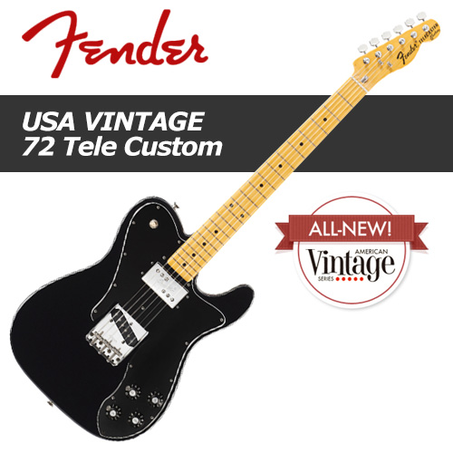 Fender American Vintage &#039;72 Telecaster Custom / 펜더 아메리칸 빈티지 &#039;72 텔레캐스터/ 일렉기타