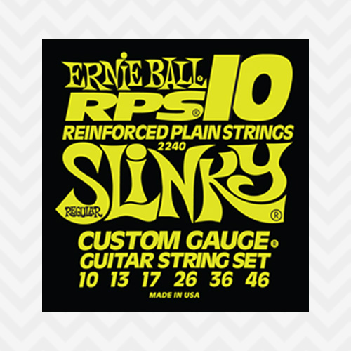 어니볼 RF 10 Electric Slinky 010-046 / RPS10 / 2240 / ErnieBall Reinforced / 일렉기타줄 / 일렉기타스트링