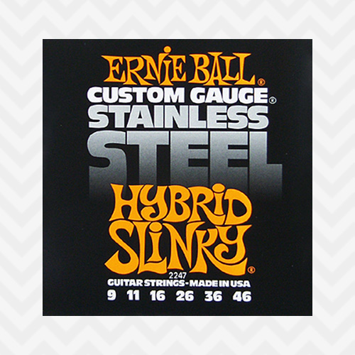 어니볼 SSE Hybrid Slinky 009-046 / 2247 / ErnieBall Stainless Steel Electric / 일렉기타줄 / 일렉기타스트링