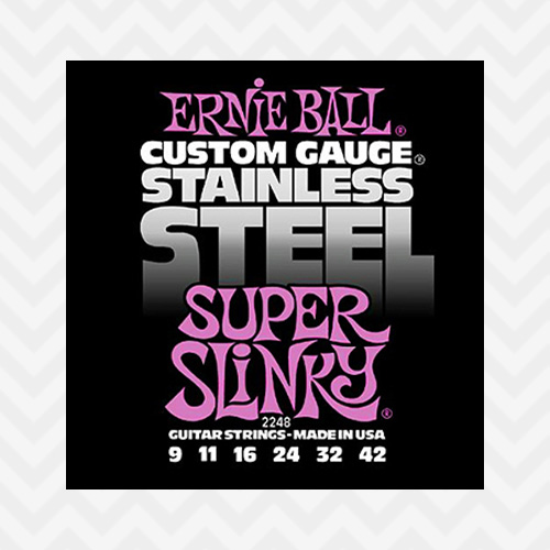 어니볼 SSE Super Slinky 009-042 / 2248 / ErnieBall Stainless Steel Electric / 일렉기타줄 / 일렉기타스트링