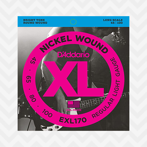 다다리오 EXL170 / Daddario Nickel Wound Regular Light (045-100) / EXL170 / 베이스기타줄 / 베이스기타스트링