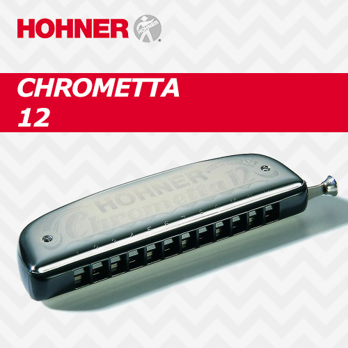 호너 하모니카 크로메타 12 / HOHNER Harmonica Chrometta 12 / C key