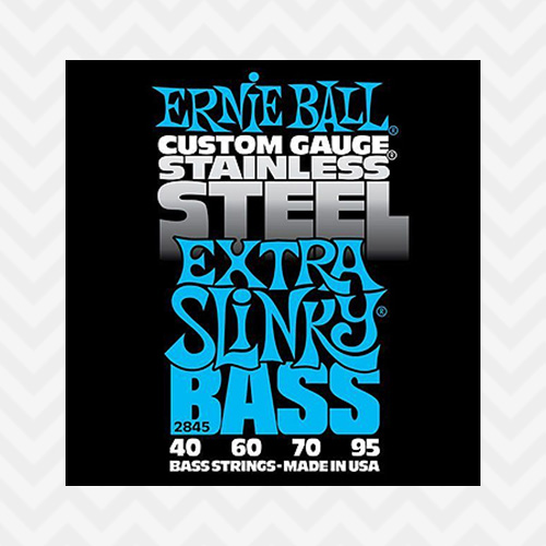 어니볼 SSE Extra Slinky 040-095 / ErnieBall Stainless Steel Electric Extra Slinky  (040-095) / 2845 / 베이스기타줄 / 베이스기타스트링