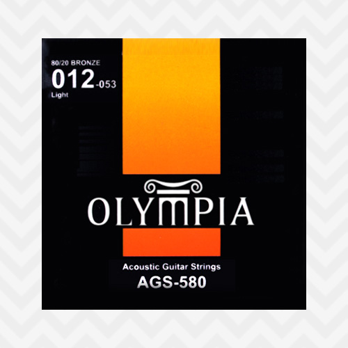 올림피아 AGS-580 / OLYMPIA AGS580 / 012-053 / 80/20 Bronze