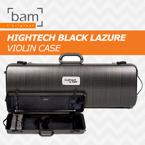 뱀 하이테크 블랙 라자르/ BAM HIGHTECH BLACK LAZURE VIOLIN CASE / 바이올린 케이스