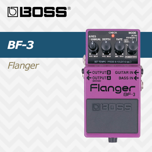 보스 플랜져 BF-3 / BOSS Flanger BF3/ 플랜저 이펙터 페달