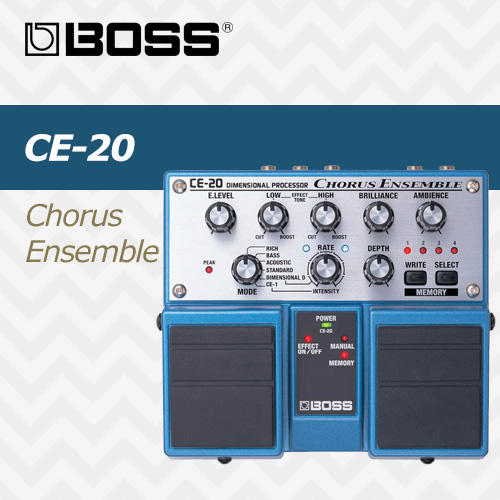 보스 코러스 앙상블 CE-20 / BOSS Chorus Ensemble CE20/ 코러스 이펙터