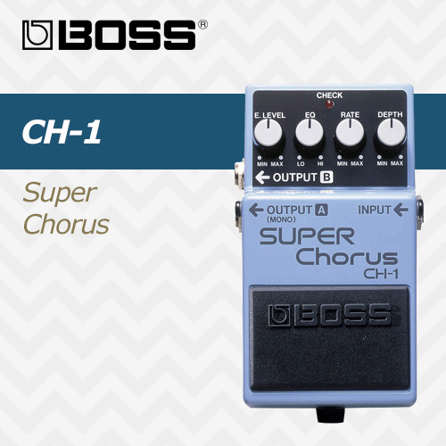 보스 슈퍼 코러스 CH-1 / BOSS Super Chorus CH1/ 코러스 이펙터 페달