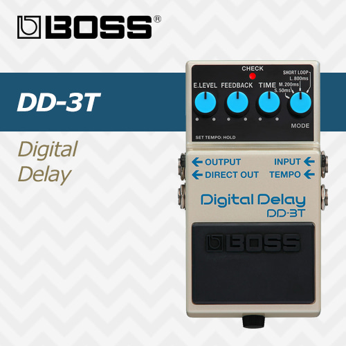 보스 디지털 딜레이 DD-3T / BOSS Digital Delay DD3T / 딜레이 이펙터 페달