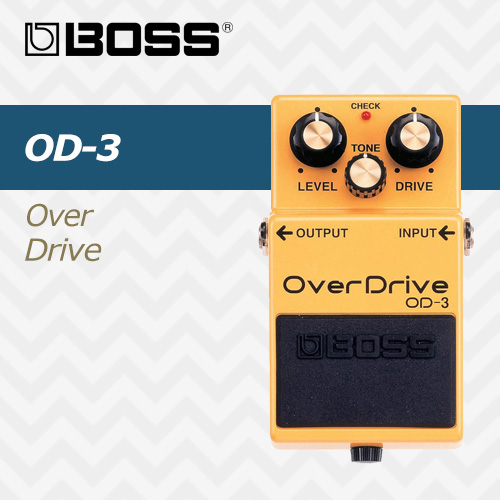보스 오버드라이브 OD-3 / BOSS OverDrive OD3/ 오버드라이브 이펙터 페달