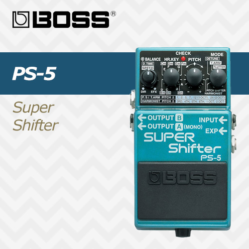 보스 슈퍼 쉬프터 PS-5 / BOSS Super Shifter PS5/ 피치 쉬프터 페달 이펙터