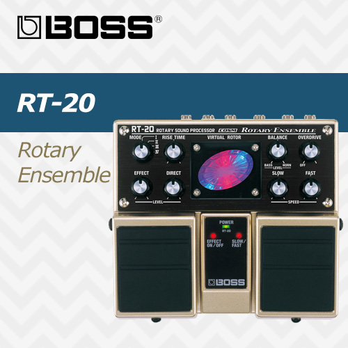 보스 로터리 앙상블 RT-20 / BOSS Rotary Ensemble RT20/ 로터리 스피커 시뮬레이터     