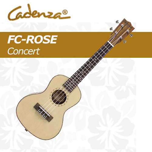 카덴자 FC-ROSE / Cadenza FC ROSE / 탑솔리드 콘서트 우쿨렐레 / 우클렐레 우크렐레