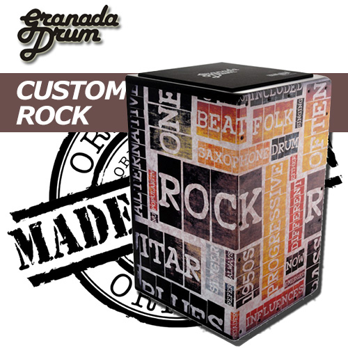그라나다 드림 Custom-Rock / Granada Drum 커스텀 락 / 최상급 목재 / V 쉐입 와이어 / 전용케이스포함 / 타악기 / 카혼 / Cajon