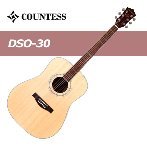 카운티스 DSO-30 / Countess DS030 이승기 기타 / 탑솔리드 어쿠스틱 통기타 / ★ 빠른배송 ★
