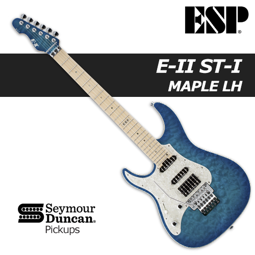 ESP E-II ST-1 MAPLE AQM Left Hand / ESP ST-1 / ESP 일렉기타 왼손용 일렉기타