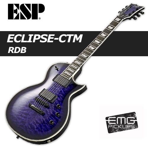 ESP Original Custom Shop ECLIPSE CTM RDB / 이에스피 오리지널 커스텀 샵 이클립스 / ESP 일렉기타 EMG 픽업
