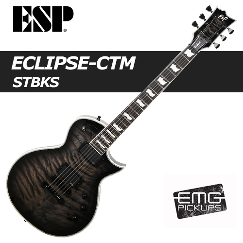 ESP Original Custom Shop ECLIPSE CTM STBKS / 이에스피 오리지널 커스텀 이클립스 / ESP 일렉기타 EMG 픽업