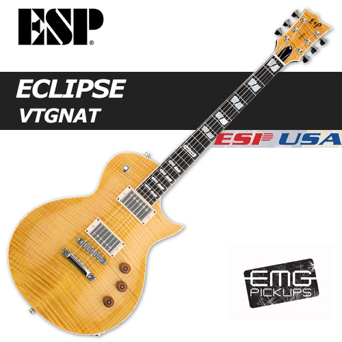 ESP USA ECLIPSE VINTAGE NAT FM EMG / ESP USA 이클립스 VINTAGE NAT FM / ESP 일렉기타 EMG 픽업