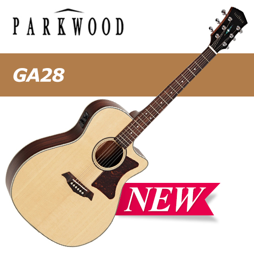 파크우드 GA28 / Parkwood GA-28 / 그랜드 콘서트 바디 / 탑솔리드 EQ통기타