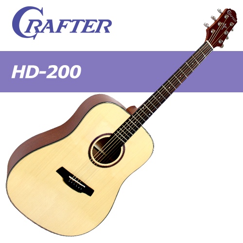 크래프터 HD-200 / HD200 입문용 통기타 / 최신정품 당일발송 평생 AS / 공식대리점