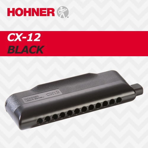 호너 하모니카 CX-12 블랙 / HOHNER Harmonica CX-12 Black